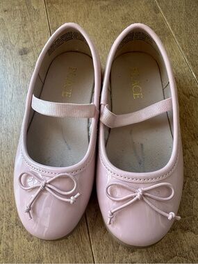 Place Pink Patent Mary Jane Flats for Girls